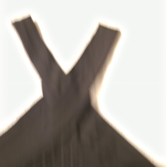 SHEIN BLACK CROP TANK - Picture 2 of 5